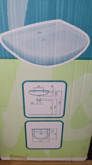 Nové umyvadlo 60 cm