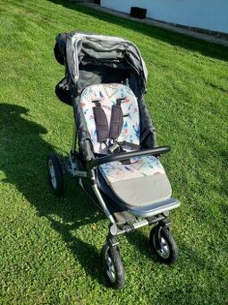 Kočárek Easywalker QTRO - Silver Platinum