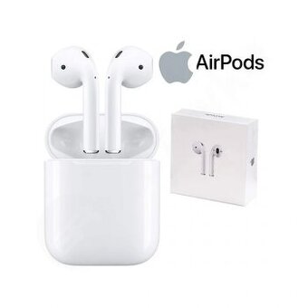 Nové nerozbalené Apple AirPods 2