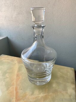 Velmi Těžká Skleněná Karafa
