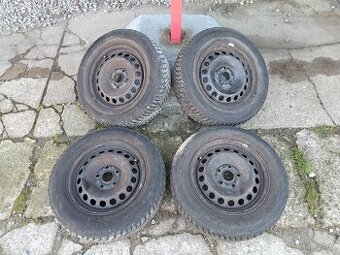 15'' disky 5x112 se zimními 195/65 s pneu Vredstein