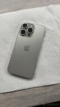iPhone 16pro, barva přírodní titan 128GB