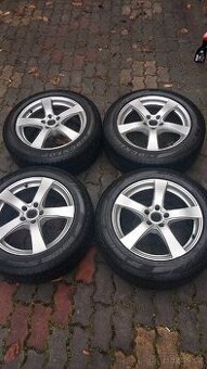Alu kola 5x112 R18 obutí zimní pneumatiky 235x55 R18