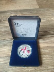 Stříbrná mince Jawa 250 ČNB