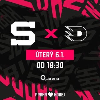 HC Sparta - HC Pardubice, TOP místo, 1 vstupenka, 6.1.2026
