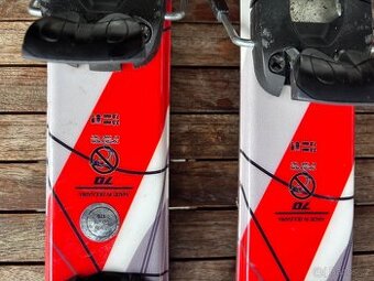 Dětské lyže s vázáním