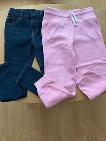 Dívčí rifle a tepláky vel. 128