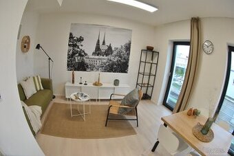 Pronájem novostavby bytu 1+kk s velkou terasou Brno