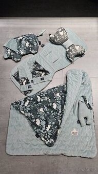 Luxusní set La Millou Velvet collection do kočárku a postýlk