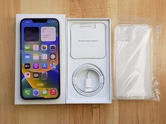  APPLE iPhone 13 128GB White - ZÁRUKA - TOP STAV -100% BAT.