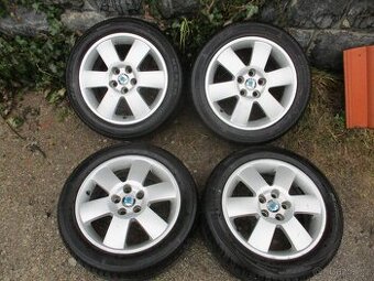 Alu kola 5x100 R15 Pneu 195/50 R15 letní v Lužnice
