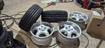 Alu límcové disky 4x100 R15 letni pneu