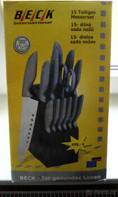 Prodám 15 dílnou sadu nožů