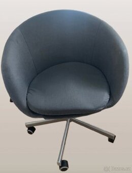 IKEA otočné křeslo - šedé