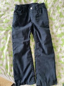 chlapecké zateplené kalhoty 104