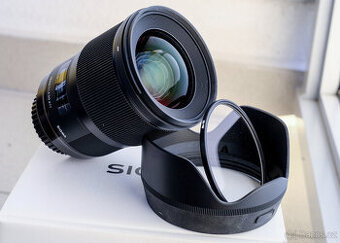 Sigma 28mm f/1.4 DG HSM ART EOS Canon + filtr BW