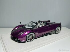 LCD Models - Pagani Huayra Roadster, Purple, 1:18