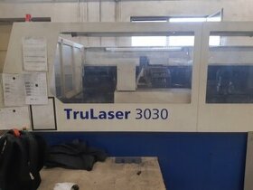 Použitý laser Trumpf TruLaser 3030, 3,2 kW, r. v. 2007