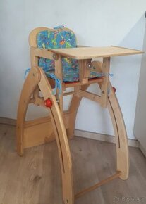 KAMI dětská jídelní židlička víceúčelová 5v1 - 1
