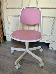 Dětská židle Ikea růžová