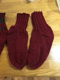 Ponozky rucne pletene