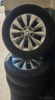Alu kola 5x112 R16 Oreginál Škoda 215/60/R16