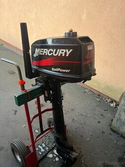 Lodni motor Mercury SailPower 4hp 2t dlouha noha 12v