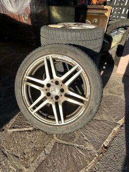 alu kola Mercedes AMG elektrony s pneumatikami r18 245/45