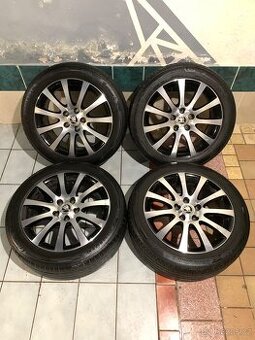 Alu kola Škoda R17 5X112 LETNÍ PNEU 225/50 R17 ANNAPURNA