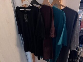 Set 4ks pánských triček - vel. 5/6XL - nové s visačkou