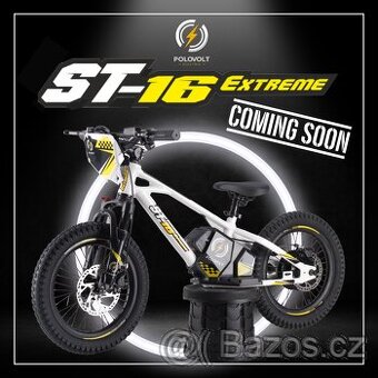 Elektrické odrážedlo PoloVolt ST-16 Extreme - NOVÉ, DPH