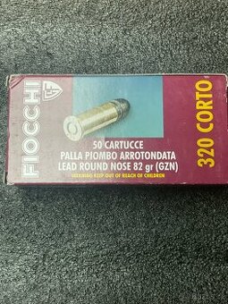 Naboje 320 corto (short) Fiocchi pro revolver - 1