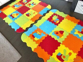 Pěnové puzzle Ludi 120x120 cm