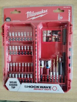 Milwaukee sada (bity, hlavice a vrtáky)