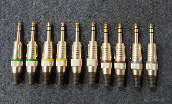 Jack kovový 6,3 stereo