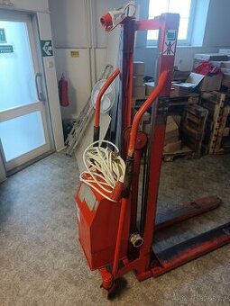Vysokozdvižný elektrický vozík manuální