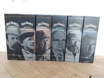 Jack Daniels Master Distiller No. 1-6 0,7l komplet série