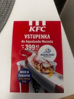 aqualand Moravia vstupenka - 1