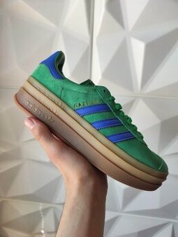 adidas Gazelle bold green