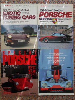 4x časopisy SPECIAL CARS PORSCHE 80. + 90. léta tuning