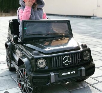 Dětské elektrické autío Mercedes Benz G63 černé