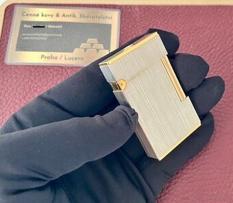 🔥 S.T.Dupont L2, Palladium / 18k Zlato