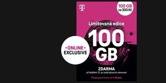 Datamanie 100Gb za 300,-Kč