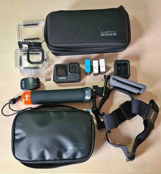 GoPro Hero 9 Black + příslušenství