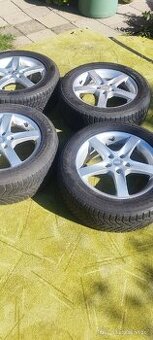 ALU kola 5x112x17H2 s pneu 225/55 R17