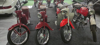 Jawa Pařízek 550, Jawa 555, Jawa 20 a Mustang 23