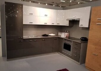 Stolarz lempert vzorkova Bianca-Grey vysoký lesk