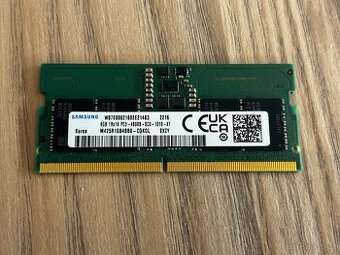 Samsung paměť DDR5 SO-DIMM 8gb