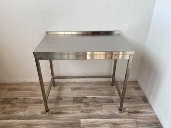 Přístěnný nerezový stůl, skladem různé míry