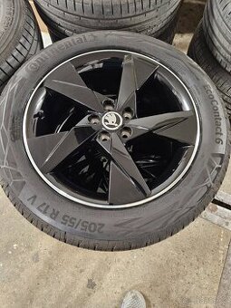 Nová letní alu sada na Škoda Scala-Kamiq 205/55 r17